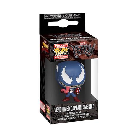 Funko Pop! Keychain:. Marvel Venom. Captain America - 3