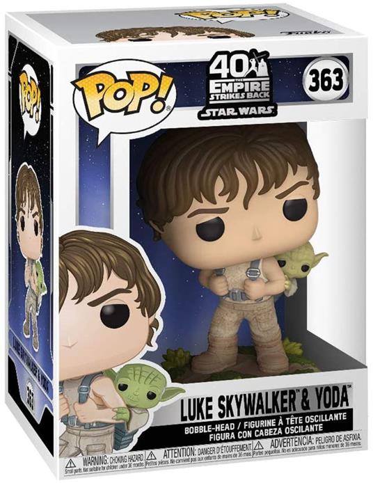 Funko POP Star Wars: ESB Training Luke with Yoda - 2