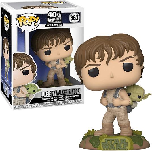 Funko POP Star Wars: ESB Training Luke with Yoda - 3