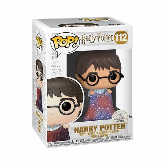 Figure POP! Vinyl Harry Potter. Harry con Mantello Invisibilità - Funko -  Pop! Vinyl - TV & Movies - Giocattoli