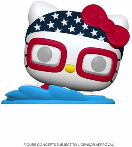 Funko Pop! Sanrio Hello Kitty Sports Team Usa Swimmingl Hello Kitt