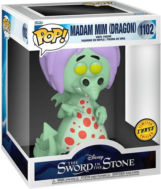 The Sword in the Stone POP! Movies Vinyl Figures Mim as Dragon 15 cm Assortment (3) - 5