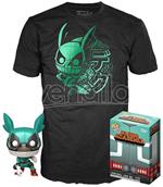 Set Pop Figura & Tee My Hero Academia Deku Con Casco Funko