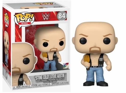 POP WWE: SC Steve Austin con Belt(MT)