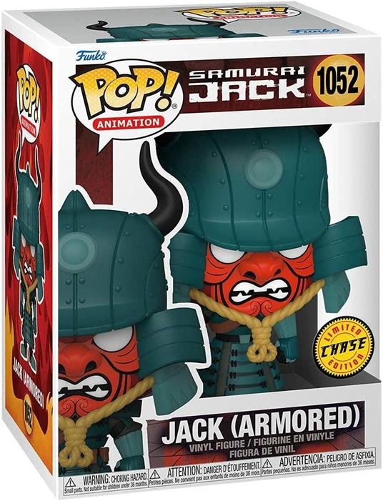 Funko 49276 POP Animation: Samurai Jack- Armored Jack w/Chase - 4