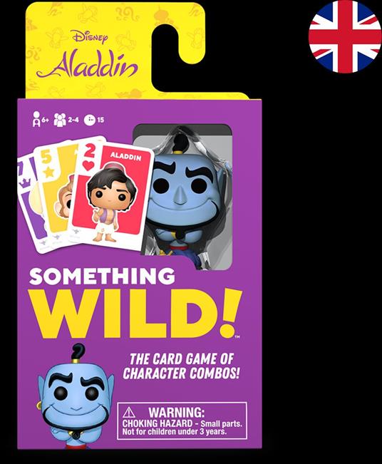 Something Wild Card Game Something Wild! Aladdin - Genie Funko 49357 - 2