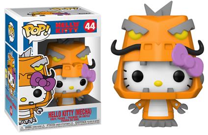 Funko Pop Sanrio: Hello Kitty Mecha Kaiju HK Figura da Collezione, Multicolore, 49836