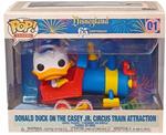 Disney Funko Pop! Trains Disneyland 65Th Anniversary Donald Duck On The Casey Jr. Train Attraction Vinyl Figure 01