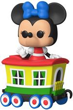 Disneyland Resort POP! Disney Train Cart Vinyl Figure Minnie Mouse on the Casey Jr. Circus Train Attraction 9 cm