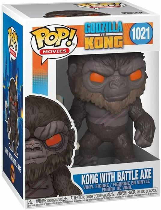 Godzilla Vs Kong Funko Pop! Movies Kong With Battle Axe Vinyl Figure 1021