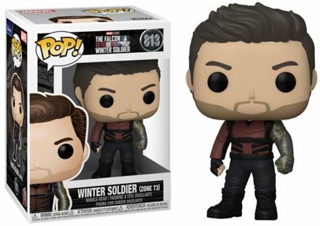 Marvel Funko Pop! The Falcon And The Winter Soldier Winter Soldier Zone 73 Bobble-Head Vinyl Figure 813