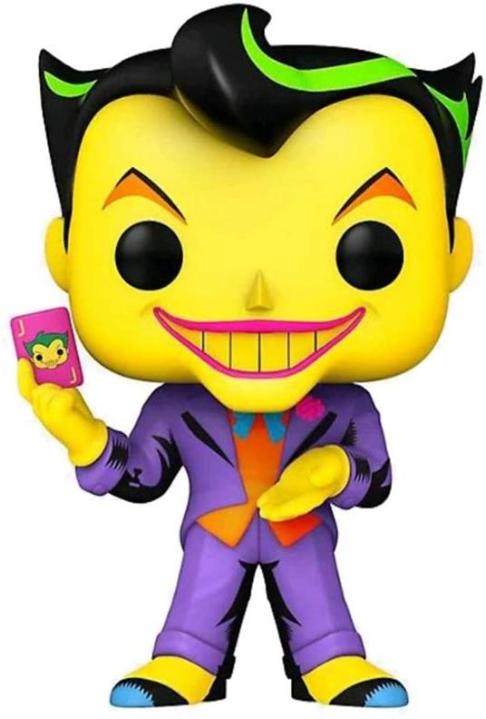 Dc Comics: Black Light - Pop Funko Vinyl Figure 370 Joker 9cm