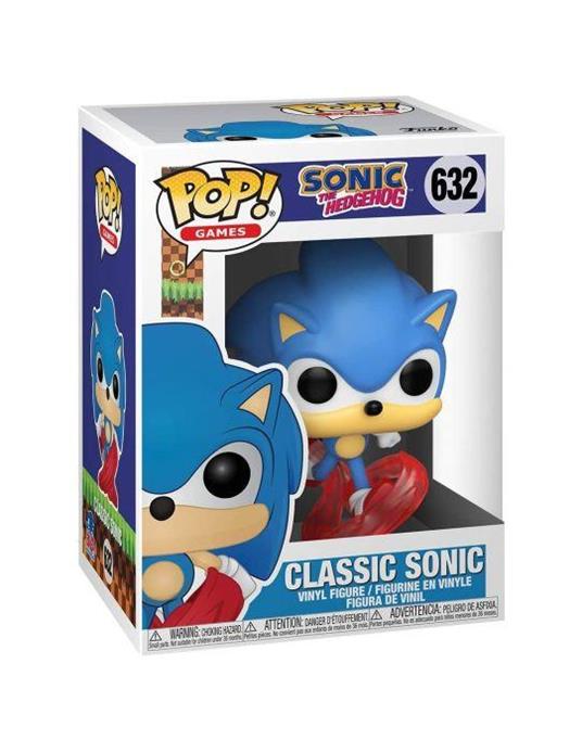 Sonic The Hedgehog: Funko Pop! Games - Classic Sonic (Vinyl Figure 632) - 2