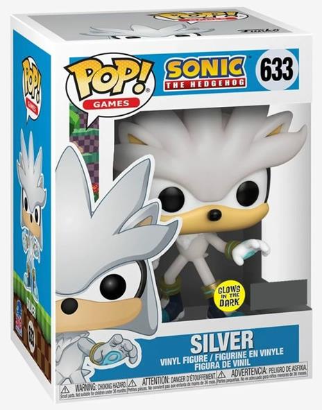 Sonic The Hedgehog Funko Pop! Games Silver (Vinyl Figure 633)