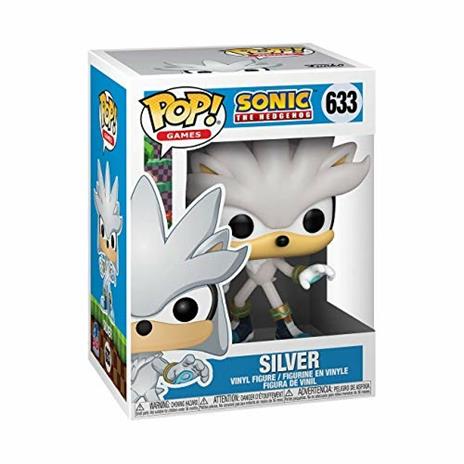 Sonic The Hedgehog Funko Pop! Games Silver (Vinyl Figure 633) - 2