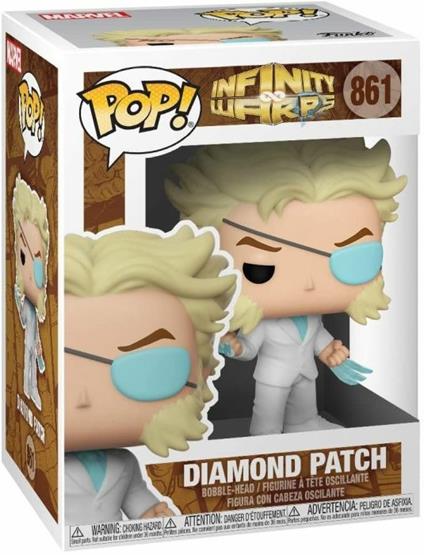 Marvel Funko Pop! Infinity Warps Diamond Patch Vinyl Figure 861