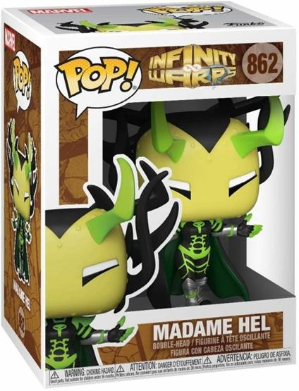 Marvel Funko Pop! Infinity Warps Madame Hel Vinyl Figure 862