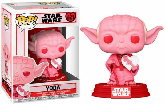 Star Wars Funko Pop! Valentines Yoda W/Heart Vinyl Figure 421
