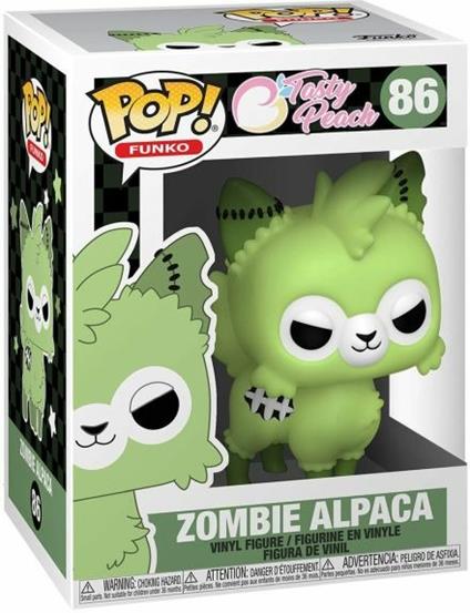 Tasty Peach Funko Pop! Zombie Alpaca Vinyl FIgure 86