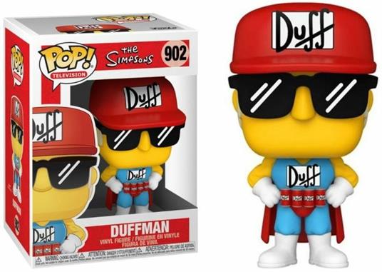 Simpsons The Funko Pop! Television Duffman Vinyl Figure 902