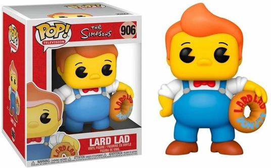 Simpsons The Funko Pop! Animation Lard Lad 6" Size Vinyl Figure 906