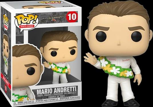 Mario Andretti Funko Pop! Sports Legends Mario Andretti Vinyl Figure 10