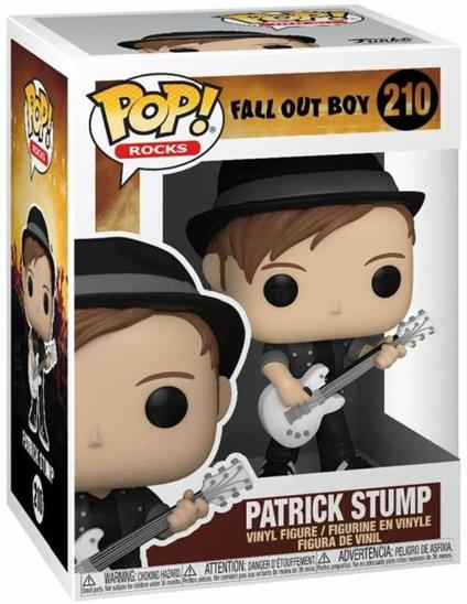 Fall Out Boy Funko Pop! Rocks Patrick Stump Vinyl Figure 210
