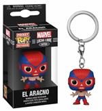 Marvel Funko Pop! Keychain Lucha Libre Edition El Aracno (Spider-Man) (Portachiavi)