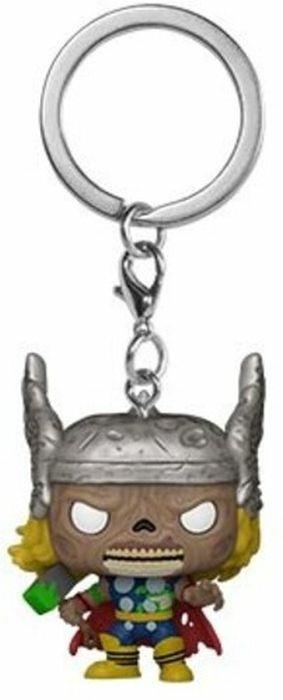 Marvel Funko Pop! Keychain Marvel Zombies Thor Portachiavi