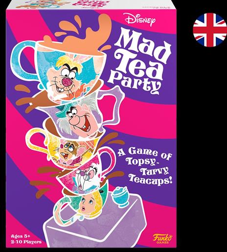 Signature Game Mad Tea Party Game - Alice In The Wonderland Funko 54562 - 2