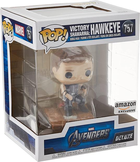 Pop Figura Marvel Avengers Hawkeye Victory Shawarma Esclusiva Funko - 3