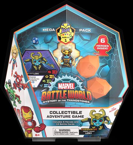 Mega Pack Marvel Battleworld: Series 1 Mega Pack - Loki (Frost Giant) Funko 54904 - 2