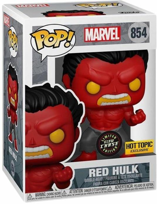 Marvel Funko Pop! Red Hulk Gw Limited Vinyl Figure 854