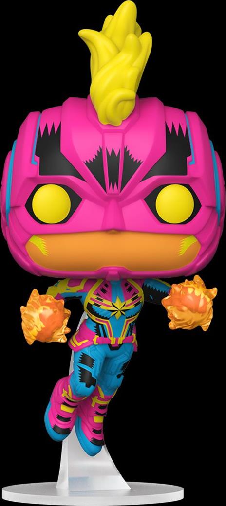 Pop! Vinyl Captain Marvel (Black Light) - Marvel Comics Funko 55213 - 2