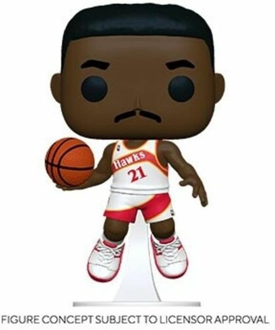 Nba Funko Pop! Basketball Legends- Dominique Wilkins Hawks Home