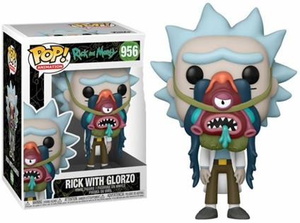 Rick & Morty Funko Pop! Animation Rick With Glorzo Vinyl Figure 956