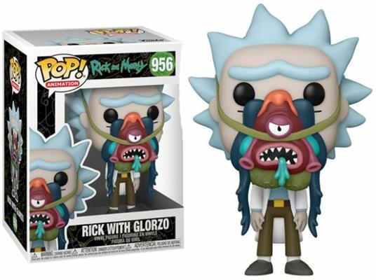 Rick & Morty Funko Pop! Animation Rick With Glorzo Vinyl Figure 956