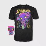 FUNKO TEE+POP POCKET Spider-Man Blacklight S