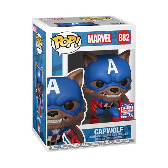Marvel: Funko Pop! - Capwolf (Vinyl Figure 882)