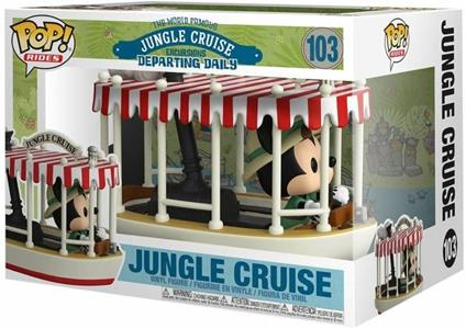 Disney Funko Pop! Rides Jungle Cruise Skipper Mickey w/Boat Vinyl Figure 103