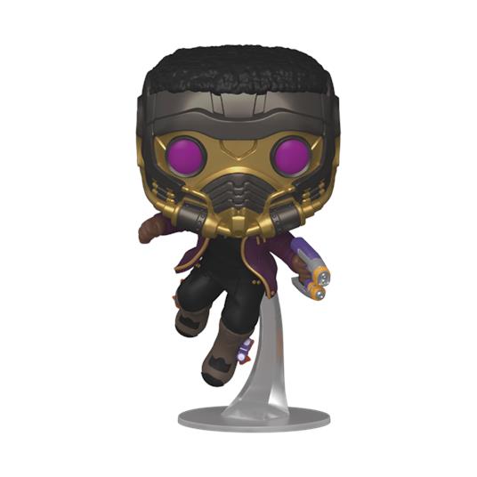 Funko POP Marvel: What If  TChalla Star-Lord - 2