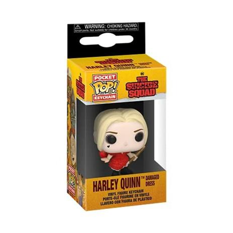 Funko Pop! Keychain The Suicide Squad- Harley Damaged Dress - 2