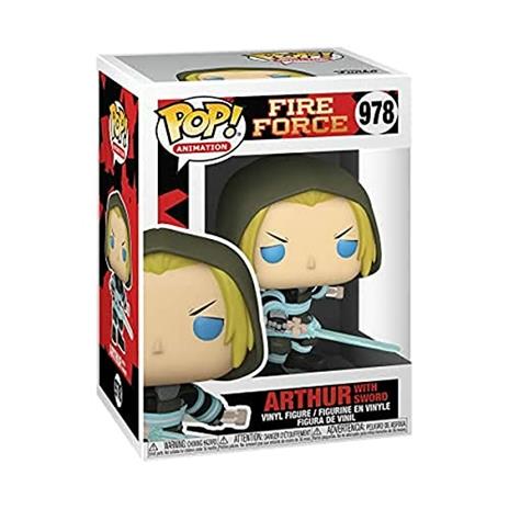 Funko Pop! Animation Fire Force Arthur W/Sword