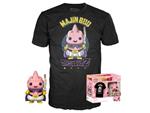 Set Figura Pop & Tee Dragon Ball Z Majin Buu Taglia Xl Esclusiva Funko