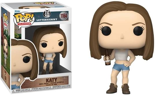 Funko POP Television: Letterkenny- Katy w/Puppers & Beer