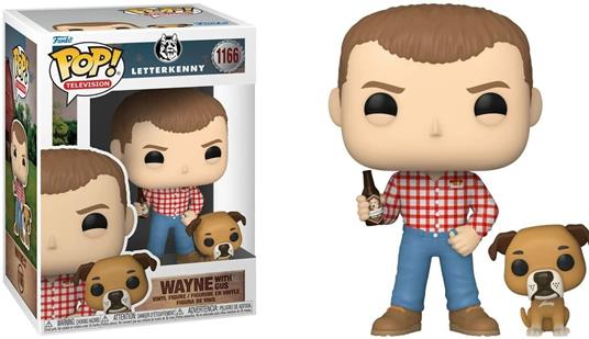 Funko POP&Buddy: Letterkenny- Wayne w/Gus