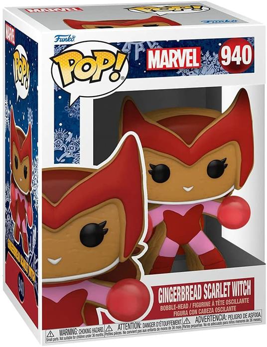 Funko POP Marvel: Holiday- Scarlet Witch(GB) - 2