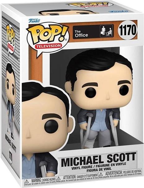 Funko Pop Tv The Office Micheal Scott With Crutches Vinyl Figure