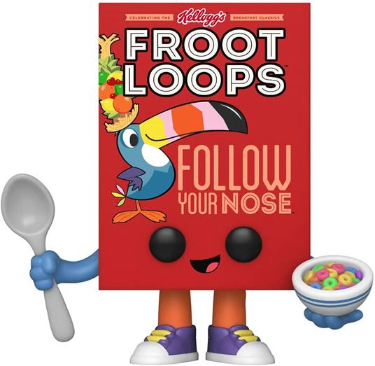 Funko POP Vinyl: Kelloggs- Froot Loops Cereal Box