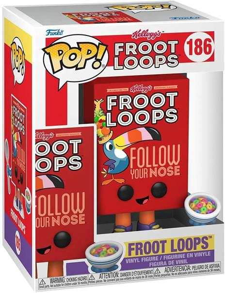 Funko POP Vinyl: Kelloggs- Froot Loops Cereal Box - 2
